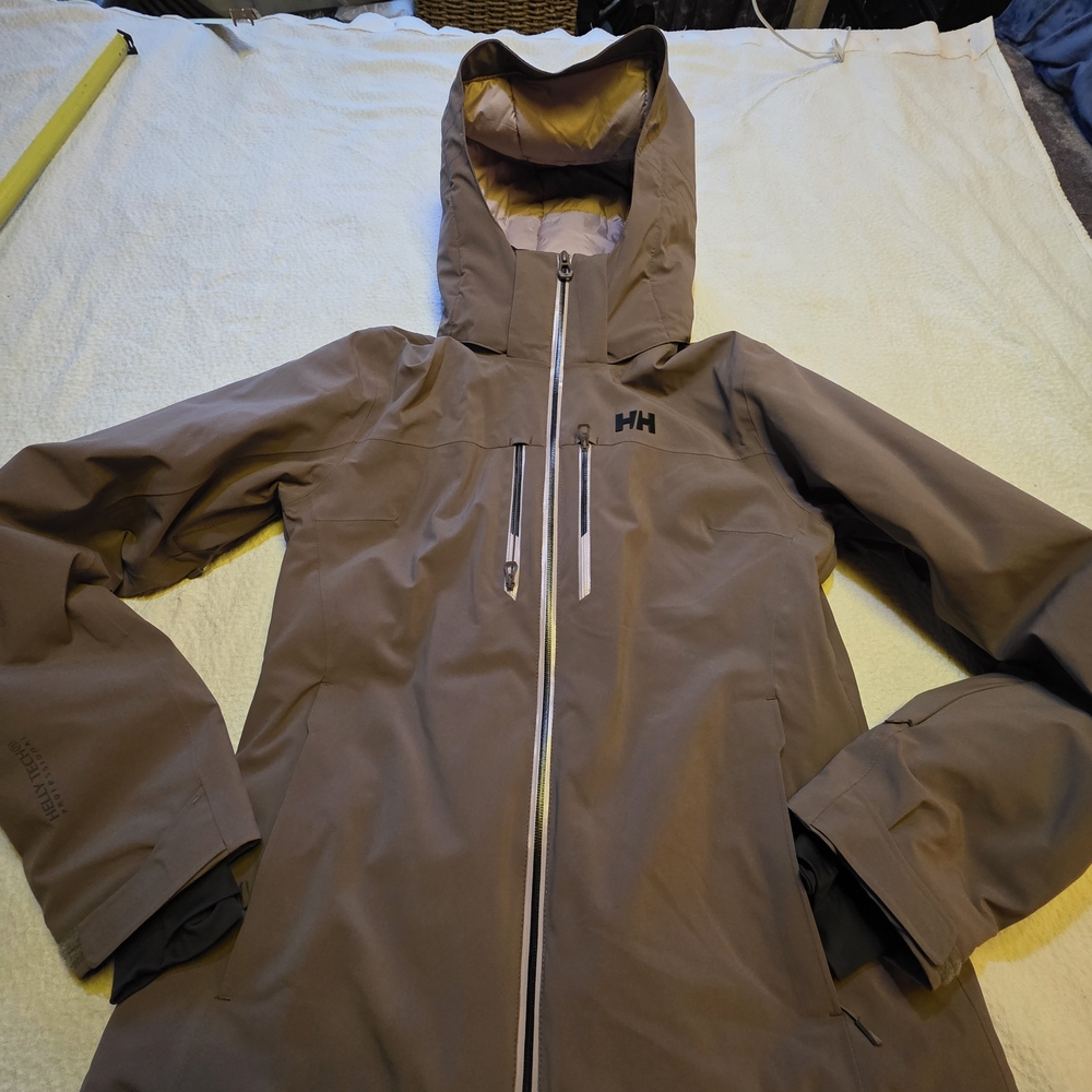 Helly Hansen Brown Hooded Jacket - image 1